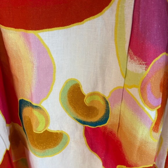 Farm Rio Cashew Juice Midi Dress - Picture 4 of 5